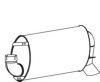MERCE 6294900101 End Silencer